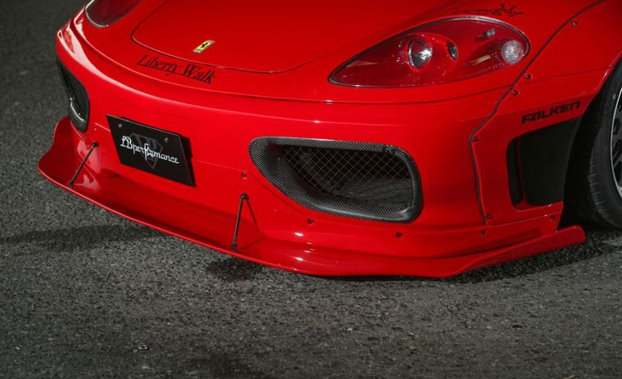 Детали экстерьера Ferrari 360 Spyder Widebody Kit by Liberty Walk 2016 года  (фото 9 из 10)